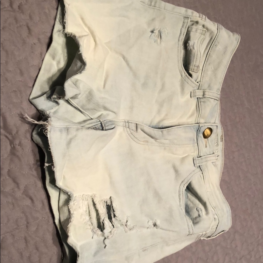 American eagle high rise shortie size 4
